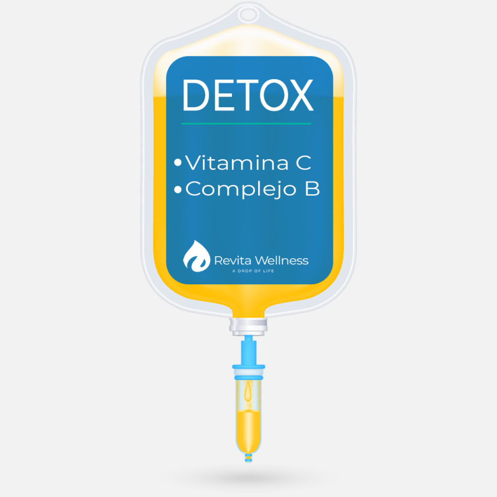 Suero de vitaminas Detox para Puerto Rico