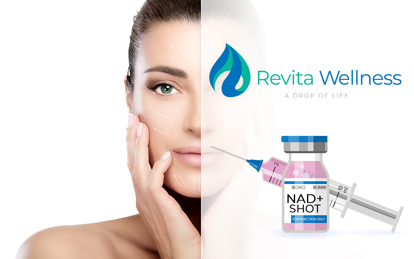 administración profesional de inyección intramuscular de NAD+ por especialista certificado en Revita Wellness Puerto Rico