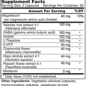 Sleep Perfect Formula (60 Capsules)