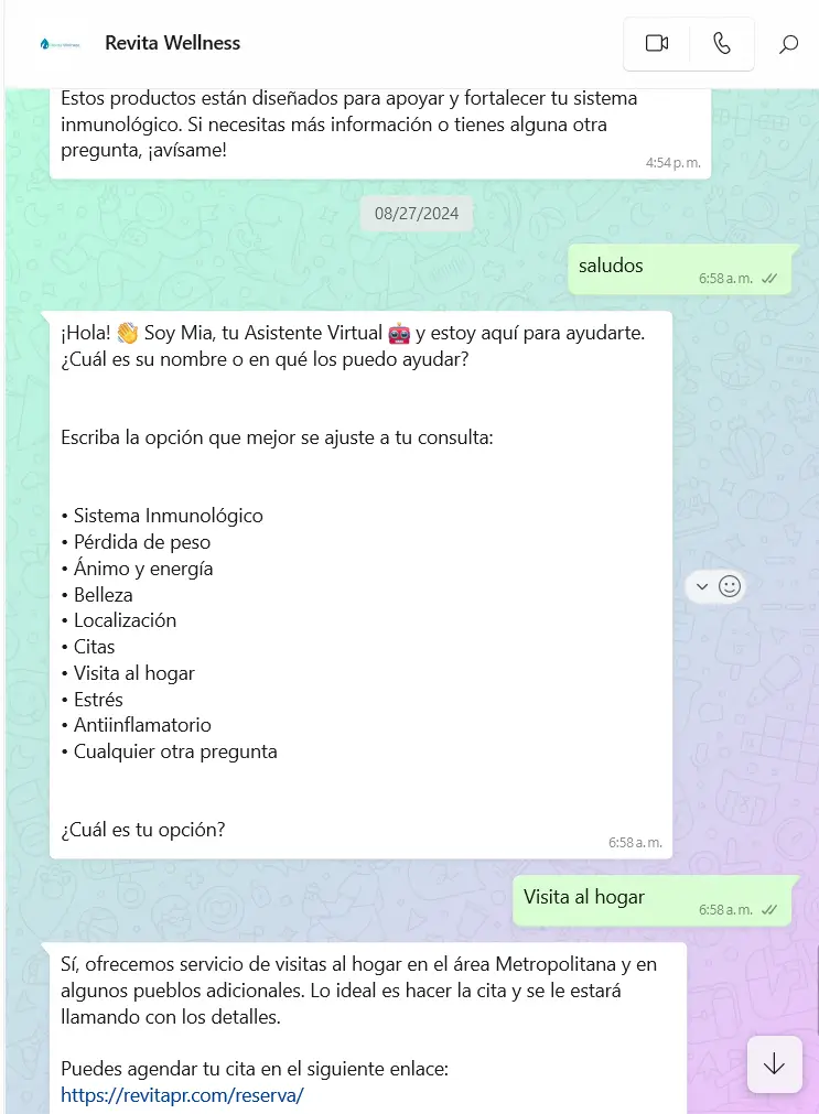 Revita Wellness - Sueros de Vitaminas Puerto Rico, pérdida de peso y energía.