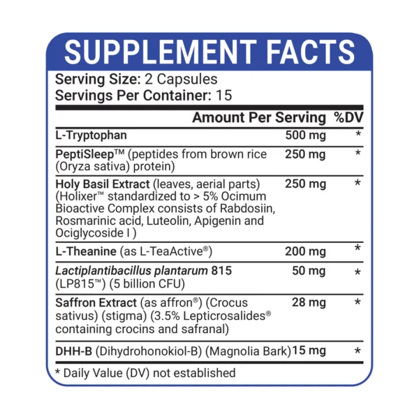 SLEEPgevity (30 capsules) - Image 2
